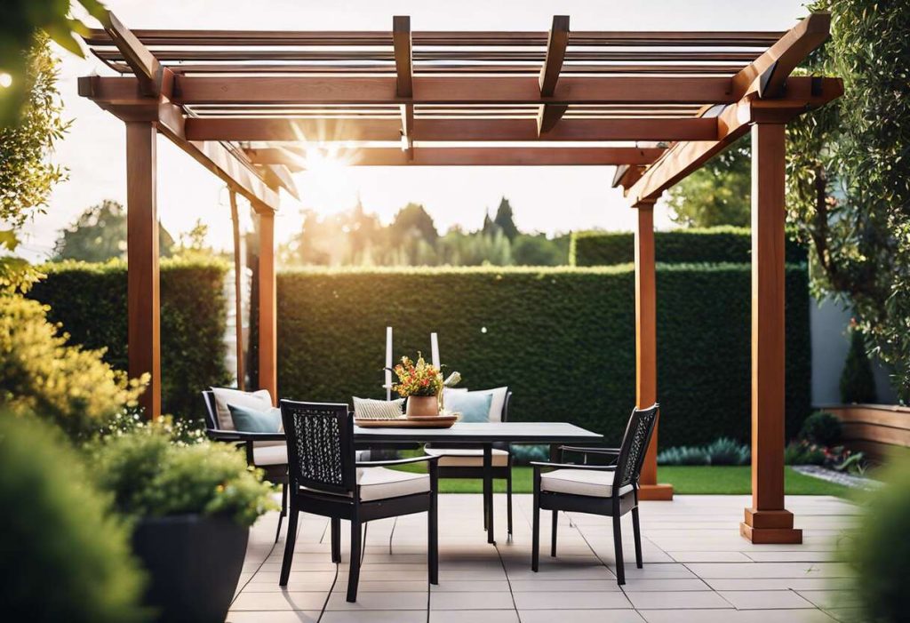 Couleur de sa pergola : harmoniser avec l'extérieur de la maison