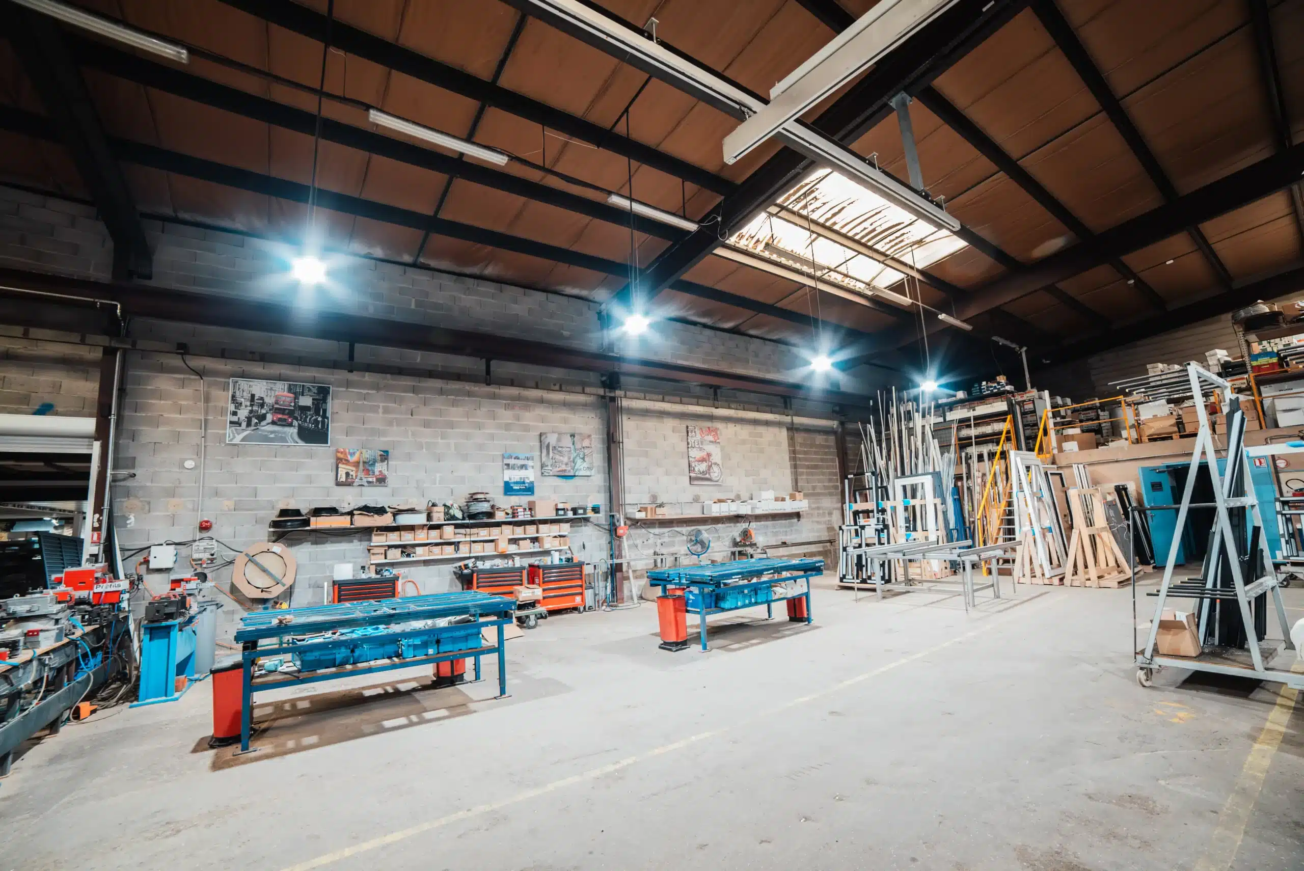 Machines-outils de précision – usine Var Pose Alu